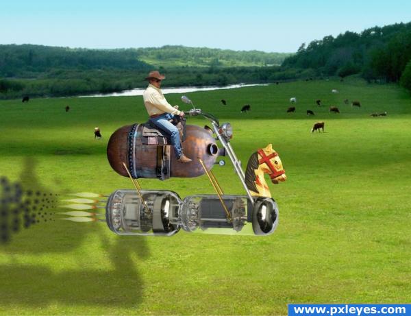 I'm not really sure what's going on here.  There's something Dr. Strangelove about it.